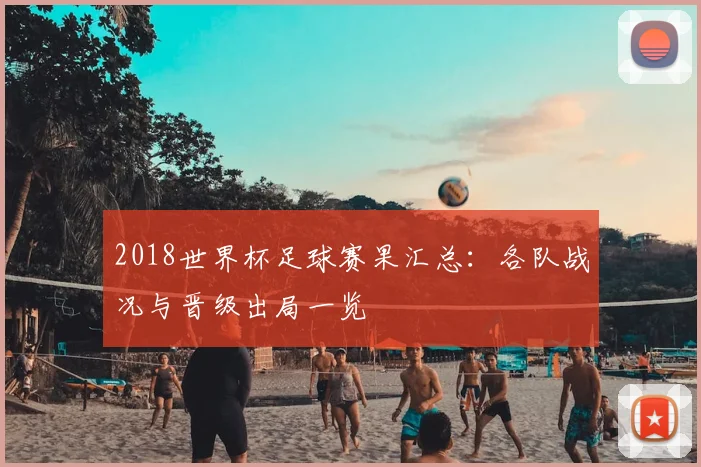 2018世界杯足球赛果汇总:各队战况与晋级出局一览